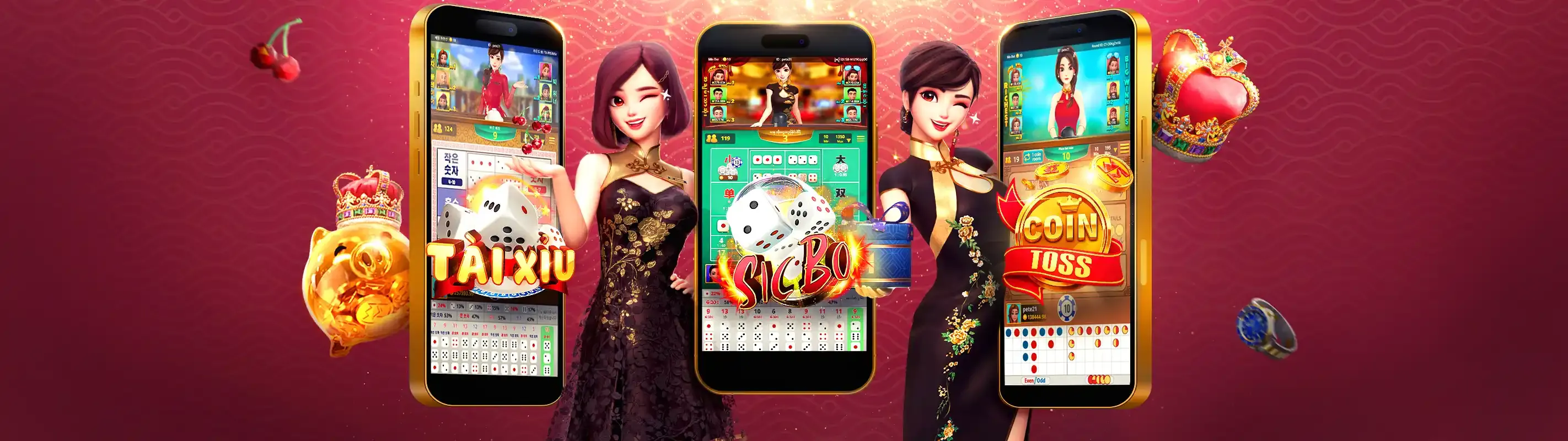 Hình ảnh chính giới thiệu các loại trò chơi casino tại Bongdalu